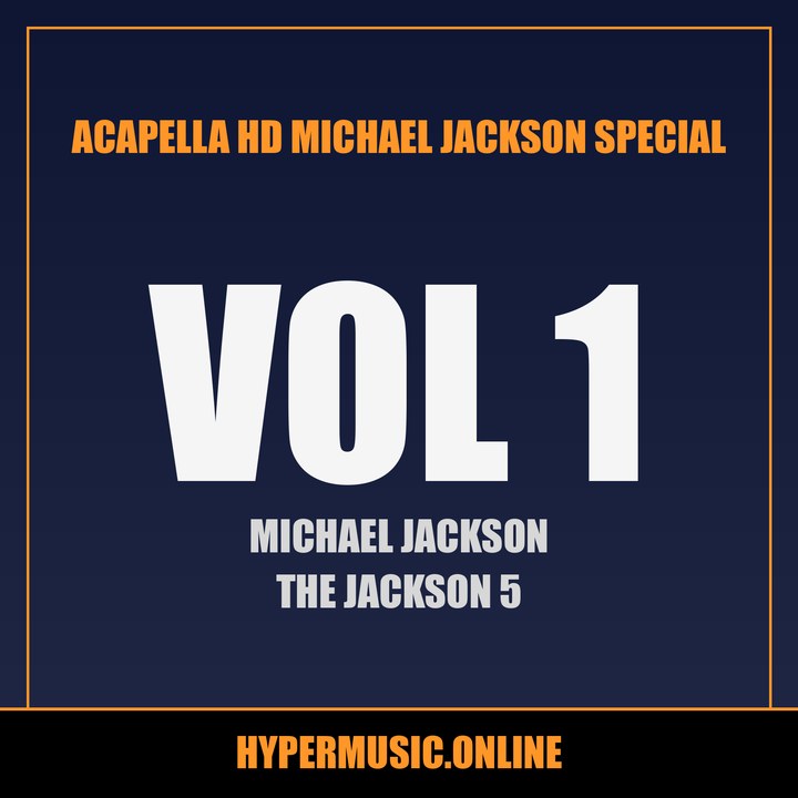 Cover of Acapella HD Michael Jackson Special Vol. 1