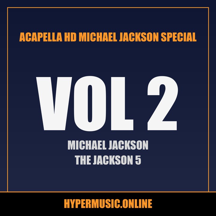 Cover of Acapella HD Michael Jackson Special Vol. 2