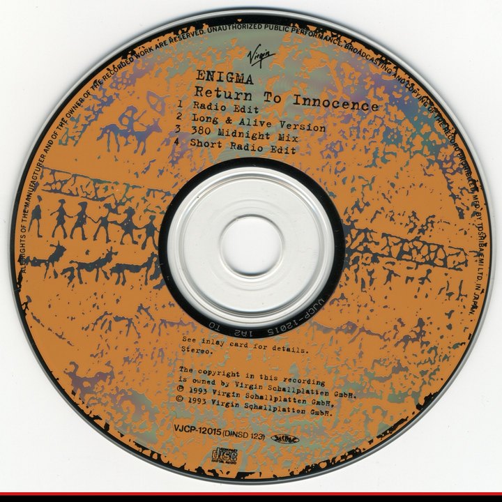 Cover of Enigma - Return To Innocence