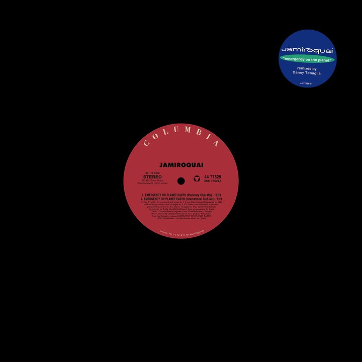 Cover of Jamiroquai - Emergency on Planet Earth (Danny Tenaglia Remixes) (1993 - US Vinyl)