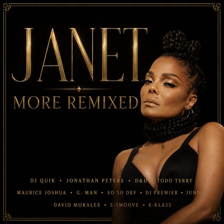 Cover of Janet More Remixed - The Downtown