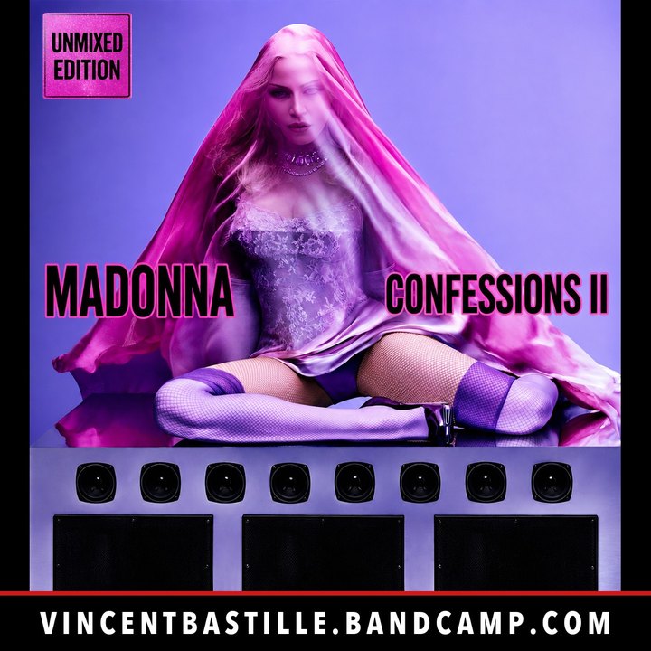 Cover of MADONNA - 2026 confessions II ''unmixed edition"