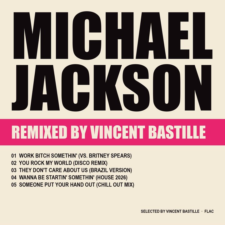 Cover of Michael Jackson Vincent Bastille Remixes