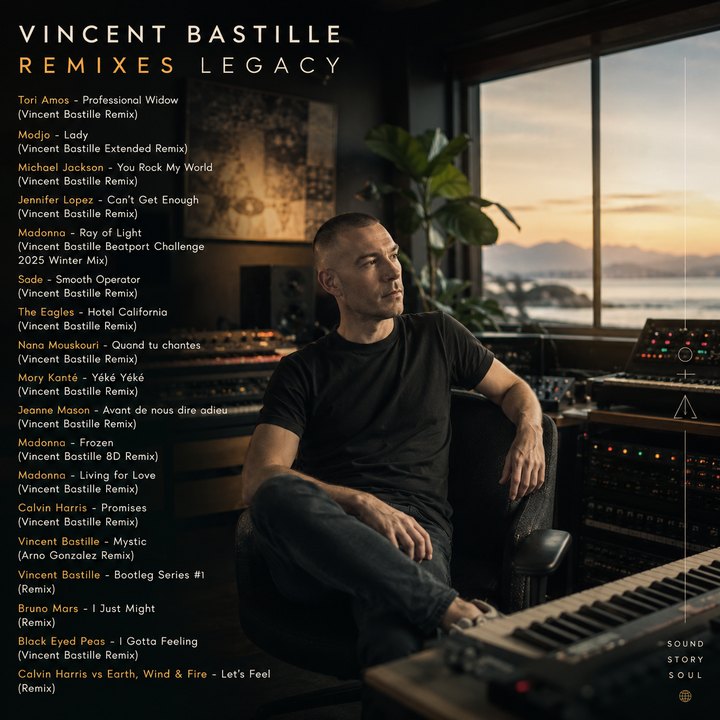 Cover of Vincent Bastille - Remixes (Legacy)