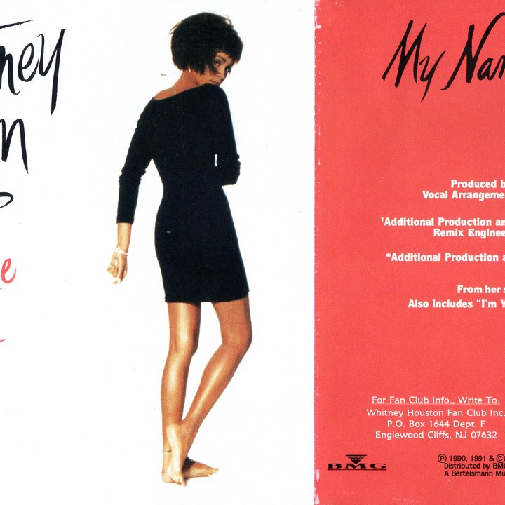 Cover of Whitney Houston - My Name Is Not Susan (Remixes)